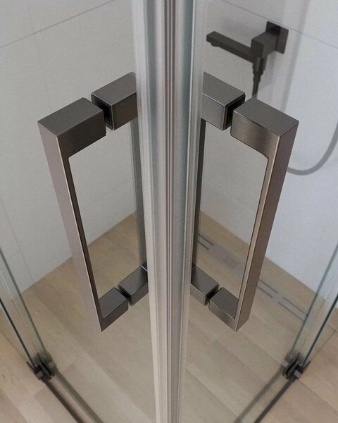 Душевой уголок (100х100) CEZARES SLIDER SLIDER-A-2-100/110-C-GM